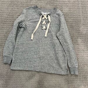 Old Navy Lace Up Sweatshirt